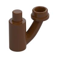 Plant, with Bar and Off-shoot with Stud (Reddish Brown)