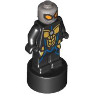 Minifig Trophy Statuette, The Wasp Print (Black)