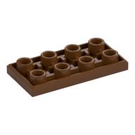 Tile Special 2 x 4 Inverted (Reddish Brown)