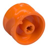 Gear Shifter with Groove, 8 Steps, No Markings (Orange)