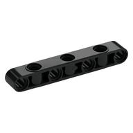 Technic Beam 1 x 7 Thick with Alternating Holes (Black)