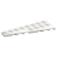 Wedge Plate 8 x 3, 8° Left (White)