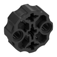 Large Figure Weapon, Barrel with 2 Pin Holes and 3 Axle Holes (Pearl Titanium)