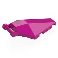Windscreen 6 x 4 x 1 Hexagonal with Handle (Magenta)