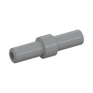 Bar 2L with Stop in Center (Light Bluish Gray)