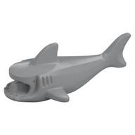 Animal Body Part, Shark Body with Three Gill Slits (Light Bluish Gray)
