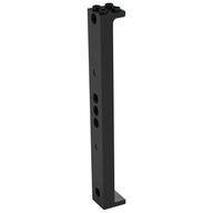 Support 2 x 2 x 13 with 5 Pin Holes (Black)