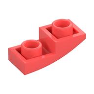 Brick Curved Inverted 2 x 1 (Coral)