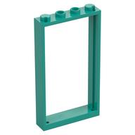 Door Frame 1 x 4 x 6 Type 2 (Dark Turquoise)