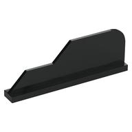 Tail 8 x 1 with Stepped Fin (Black)