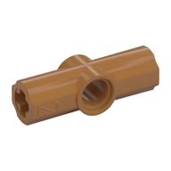 Technic Axle and Pin Connector Angled #2 - 180° (Medium Nougat)