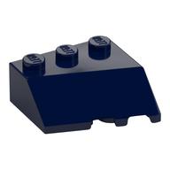 Brick Wedged, Sloped 45° 3 x 3 Left (Dark Blue)