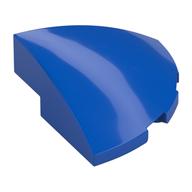 Brick Round Corner, Curved 3 x 3 x 1 Quarter Circle (Blue)