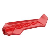 Fin Jagged with Axle Hole (Red)