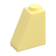 Brick Sloped 65° 2 x 1 x 2 (Bright Light Yellow)