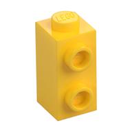 Brick Special 1 x 1 x 1 2/3 with Studs on 1 Side (Yellow)