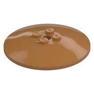 Dish 6 x 6 Inverted (Radar) with Solid Studs (Medium Nougat)