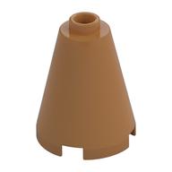 Cone 2 x 2 x 2, Open Stud (Medium Nougat)