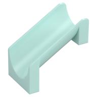 Slide Straight 4 x 6 x 6 (Light Aqua)