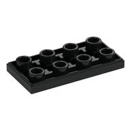 Tile Special 2 x 4 Inverted (Black)