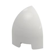 Brick Round Curved 1 x 1 x 1 1/3 Quarter Dome (White)