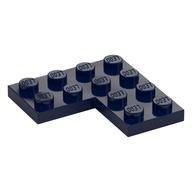 Plate 4 x 4 Corner (Dark Blue)