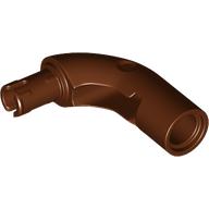 Arm, Bent with Pin, Pin Hole (Reddish Brown)