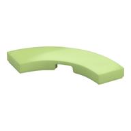 Tile 3 x 3 Curved, Macaroni (Yellowish Green)