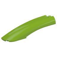 Brick Round, Curved 10 x 2 x 2 with Rounded End Left (Lime)