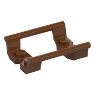 Vehicle Track, Roller Coaster Straight 4L (Reddish Brown)
