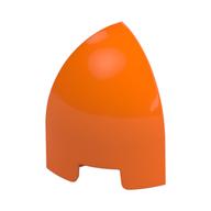 Brick Round Curved 1 x 1 x 1 1/3 Quarter Dome (Orange)