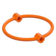Bar, Ring 7L Diameter, with 2 Axle Connectors (Orange)