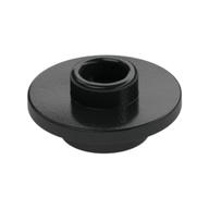 Equipment Cup / Teacup Saucer with Recessed Stud on Top [Plain] (Black)
