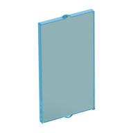 Glass for Window 1 x 2 x 3 Flat Front (Trans-Light Blue)