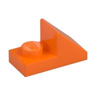 Brick Sloped 45° 2 x 1 with 2/3 Cutout [New Version] (Orange)