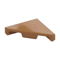 Tile 45° Cut 2 x 2 (Triangle) (Medium Nougat)