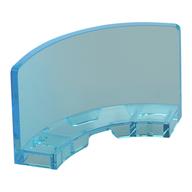 Panel 3 x 3 x 2 Quarter Round (Trans-Light Blue)