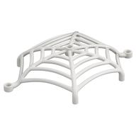 Insect Accessory, Spider Web, Dome Shaped with Bars, Holes (White)