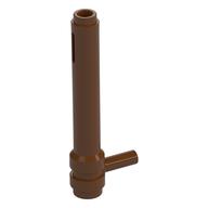 Cylinder 1 x 5 1/2 with Handle (Friction Cylinder) (Reddish Brown)