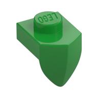 Plate Special 1 x 1 with Vertical Tooth (Bright Green)