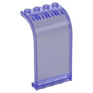 Panel 3 x 4 x 6 Curved Top (Trans-Purple)