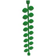 Duplo Plant Vine with Leaves and Two End Anti-Studs (Bright Green)