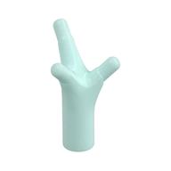 Bar 1L / Stem with 3 Sprouts/Prongs (Light Aqua)