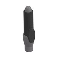 Equipment Pen with Tip and Cap Pearl Titanium Pattern (Flat Silver)
