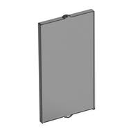 Glass for Window 1 x 2 x 3 Flat Front (Trans-Black)