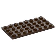 Plate 4 x 8 (Dark Brown)