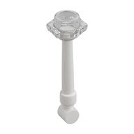 Equipment Wand with Trans-Clear Hollow Stud Pattern (White)
