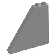 Brick Sloped 55° 1 x 6 x 5 with Bottom Stud Holders (Light Bluish Gray)