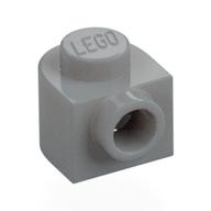 Plate Special 1 x 1 x 2/3 Half Round with Side Stud (Light Bluish Gray)