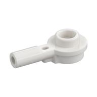Plate Special Round 1 x 1 with Hollow Stud and Horizontal Bar 1L (White)